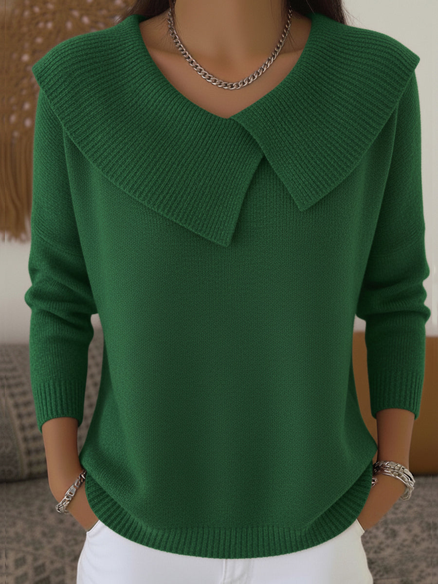 BRUNEL PARIS | PULL COL CLASSIQUE POUR FEMME