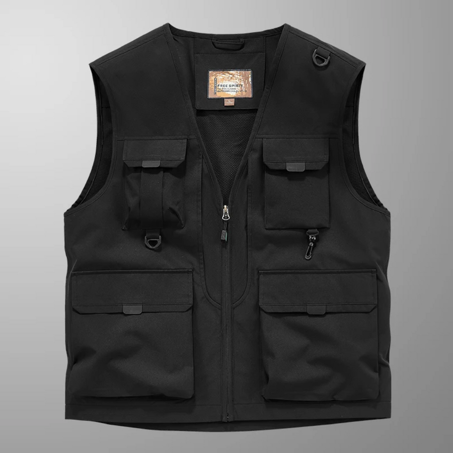 BRUNEL PARIS | Gilet cargo élégant et décontracté