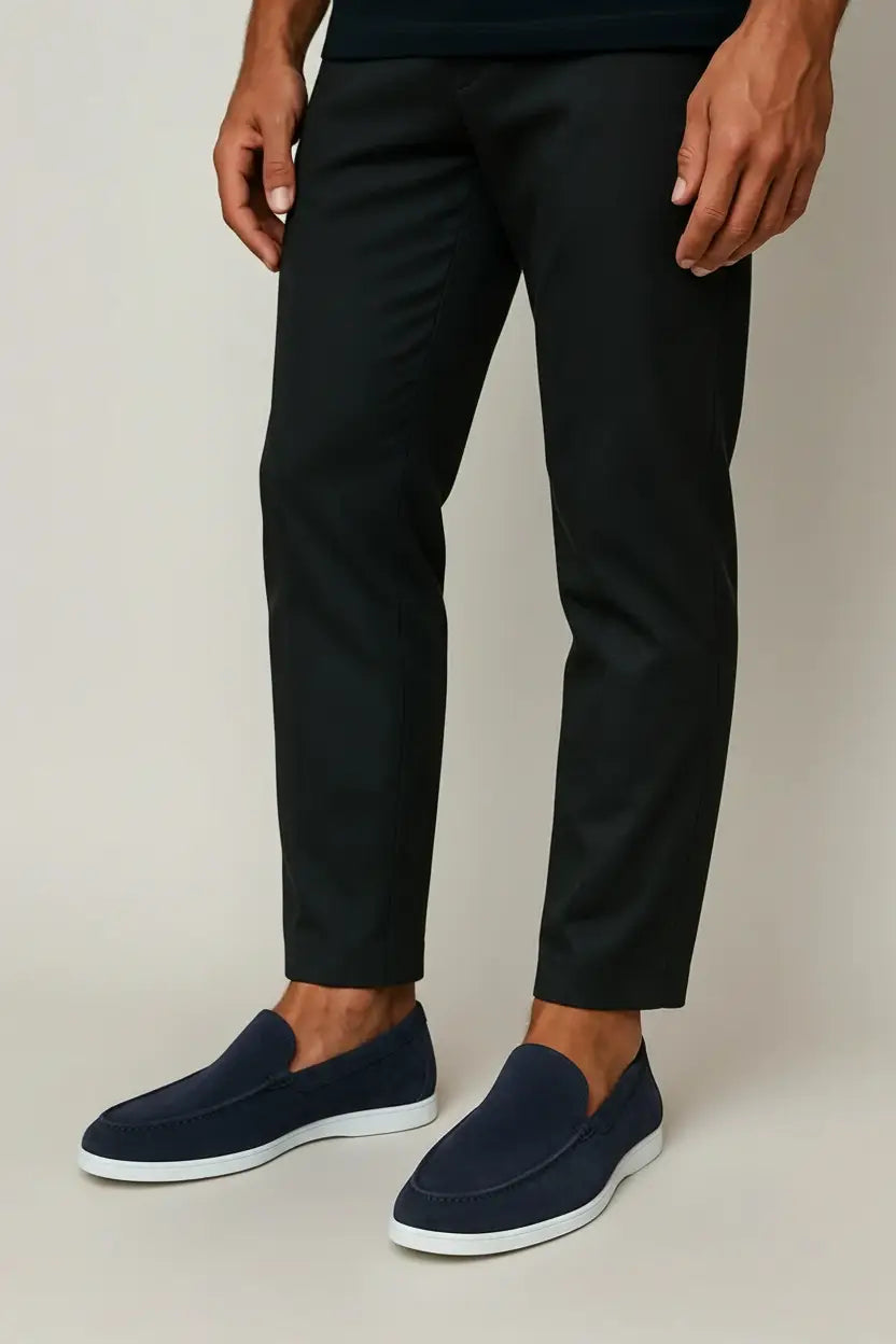 BRUNEL PARIS | Mocassins élégants en daim