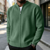 BRUNEL PARIS | Veste Zippée en Velours Côtelé pour Homme — Vert