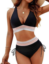 BIKINI GAINANT EFFET VENTRE PLAT POUR FEMMES