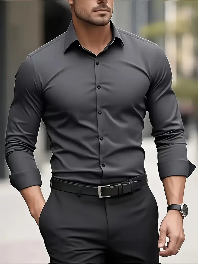 BRUNEL PARIS | CHEMISE RESPIRANTE À MANCHES LONGUES