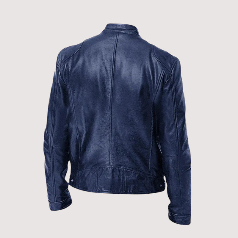 BRUNEL PARIS | VESTE EN CUIR HAUT DE GAMME ÉLÉGANTE POUR HOMME