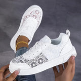 BRUNEL PARIS | Baskets en Dentelle Florale
