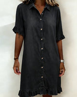 BRUNEL PARIS | Robe Quinn™ Douce Coupe Décontractée Légère Style Casual