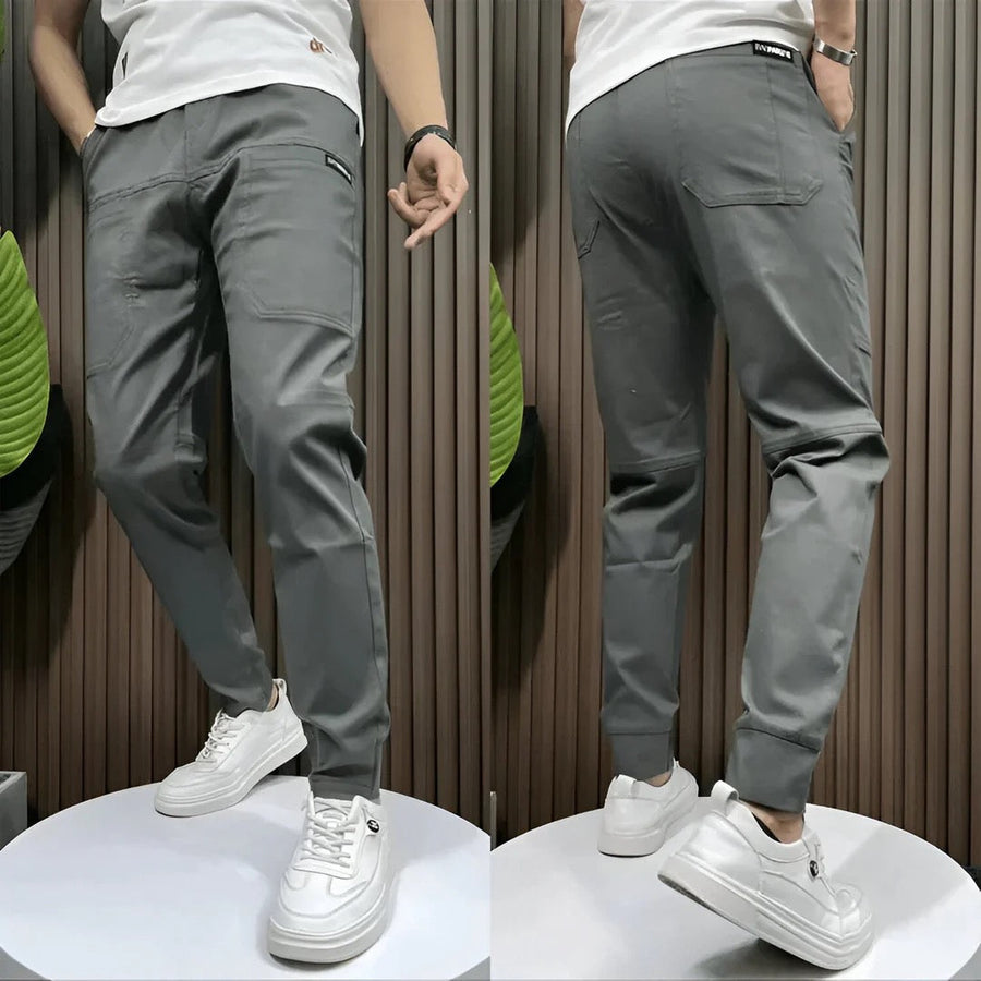 BRUNEL PARIS | PANTALON CARGO ÉLASTIQUE POUR HOMME PREMIUM