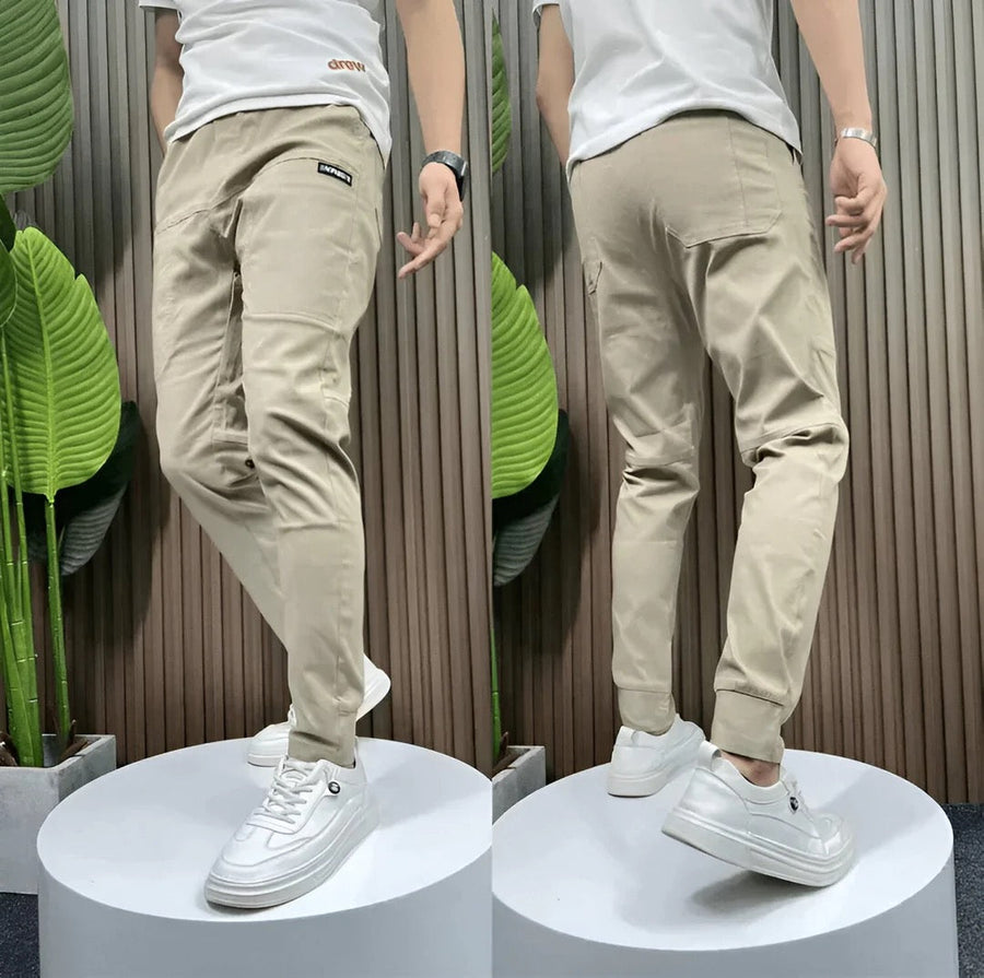 BRUNEL PARIS | PANTALON CARGO ÉLASTIQUE POUR HOMME PREMIUM