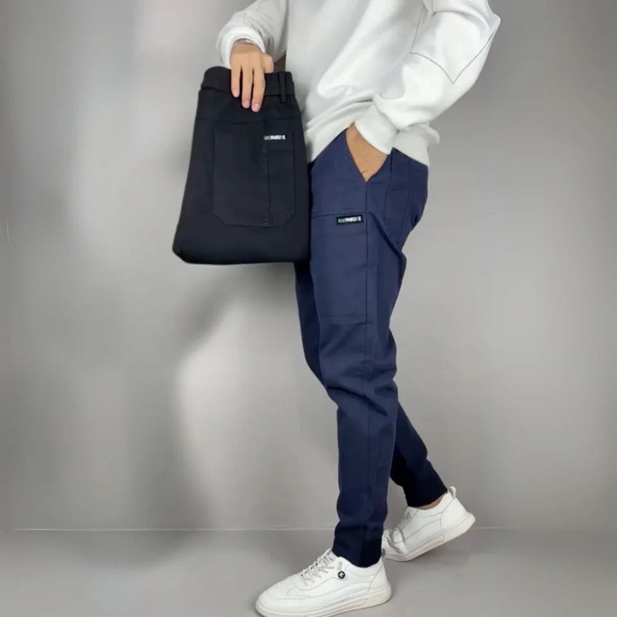 BRUNEL PARIS | PANTALON CARGO ÉLASTIQUE POUR HOMME PREMIUM
