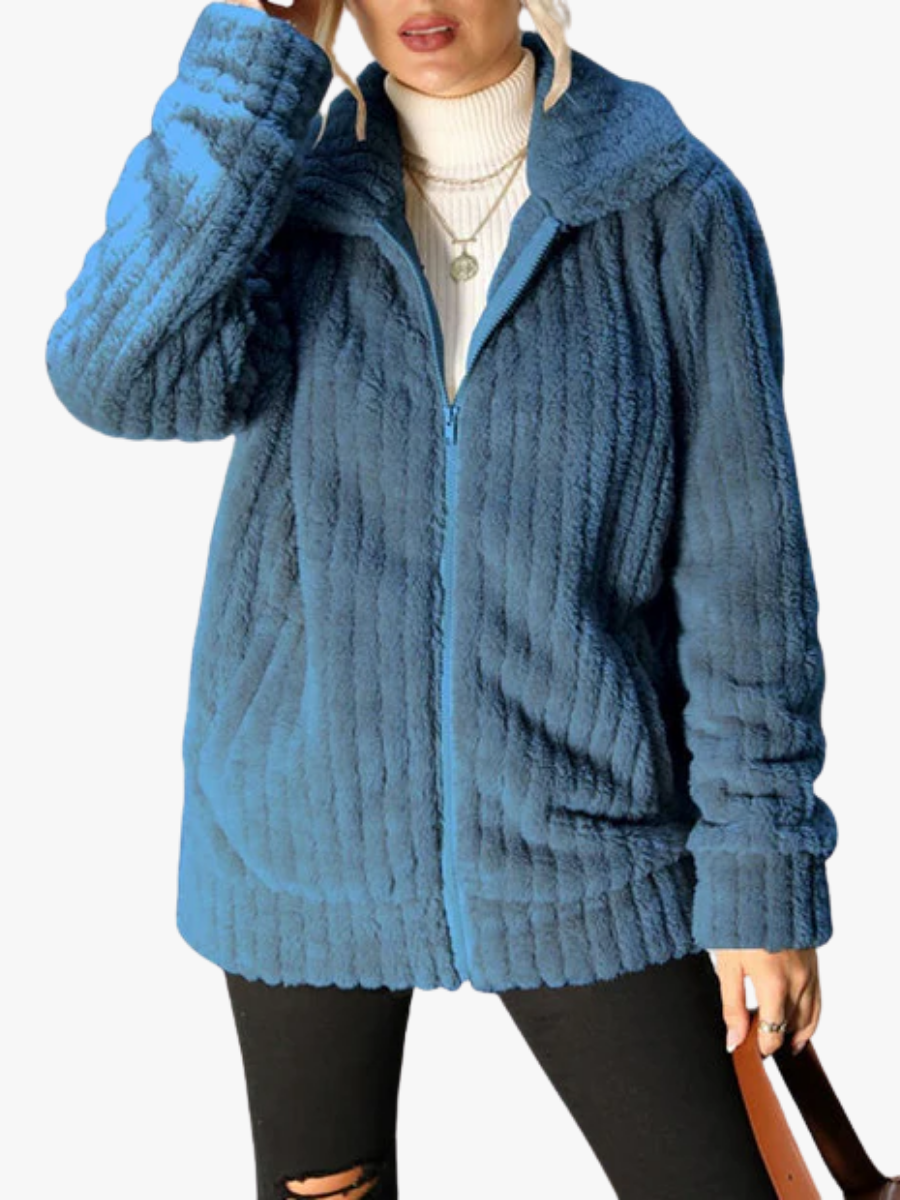 BRUNEL PARIS | MANTEAU EN PELUCHE POUR FEMMES