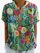 BRUNEL PARIS | CHEMISE FLORALE POUR FEMMES