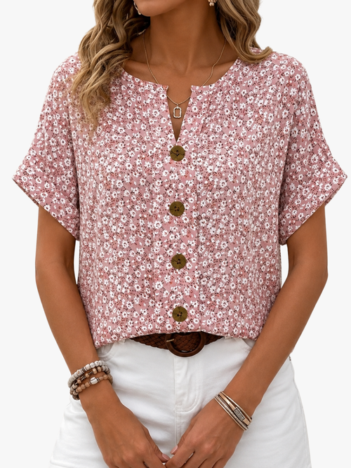 BRUNEL PARIS | BLOUSE FLORALE CHIC POUR FEMME