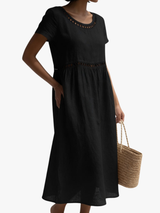 BRUNEL PARIS | ROBE BRODÉE POUR FEMME