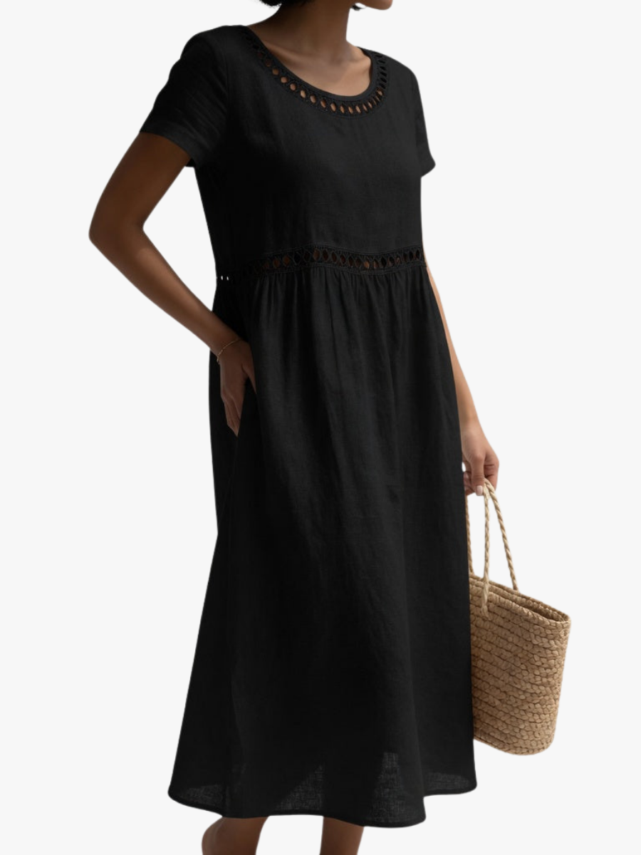 BRUNEL PARIS | ROBE BRODÉE POUR FEMME