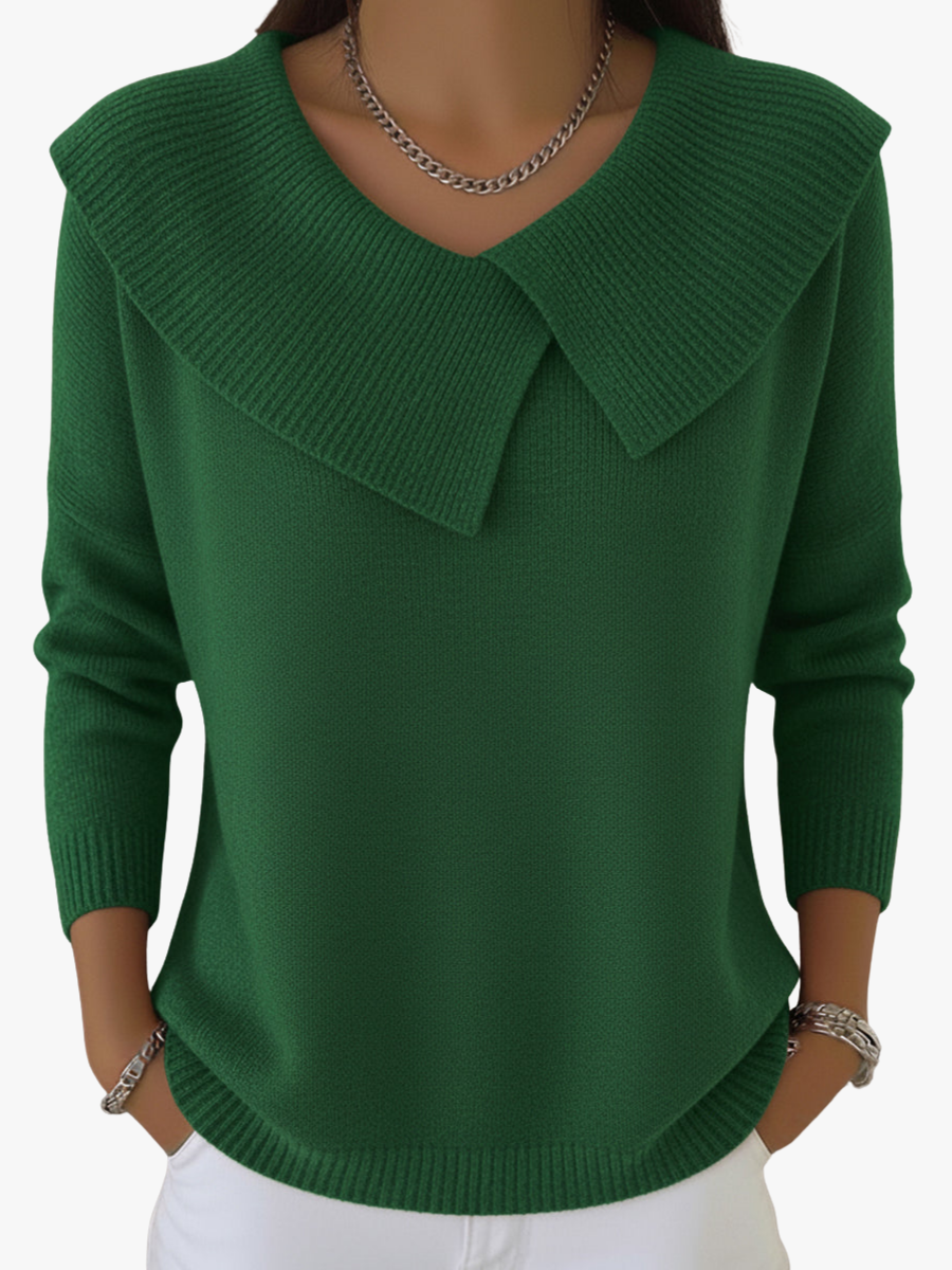 BRUNEL PARIS | PULL COL CLASSIQUE POUR FEMME