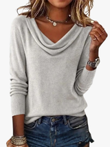 BRUNEL PARIS | PULL COL DÉTENDU POUR FEMMES