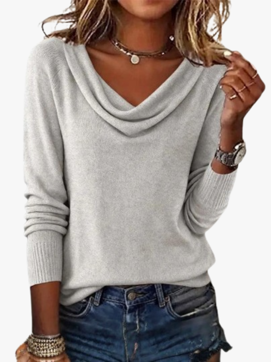 BRUNEL PARIS | PULL COL DÉTENDU POUR FEMMES