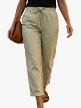 BRUNEL PARIS | PANTALON TAILLE D'ÉTÉ POUR FEMME