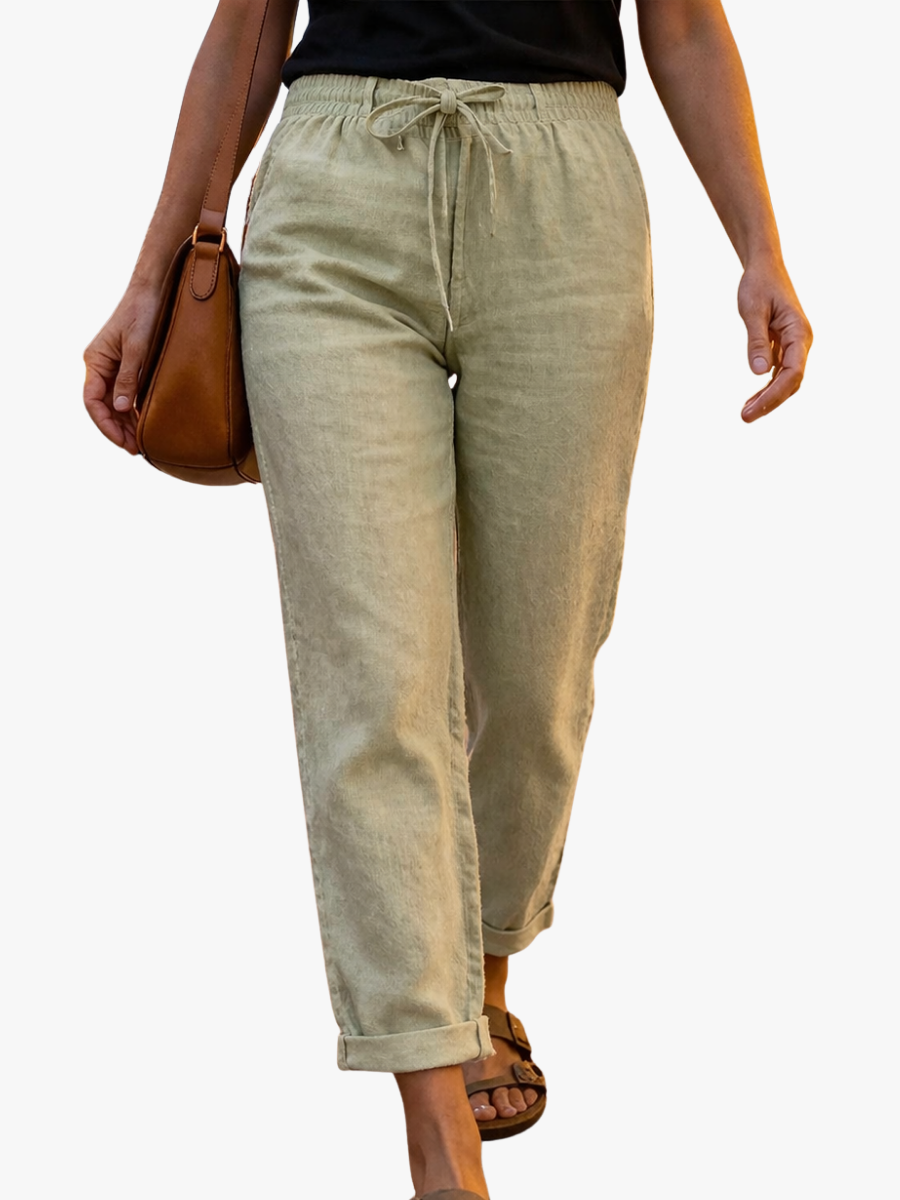 BRUNEL PARIS | PANTALON TAILLE D'ÉTÉ POUR FEMME