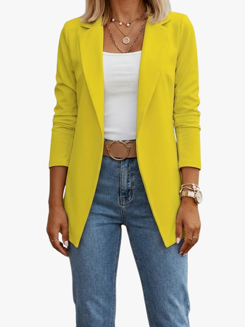 BRUNEL PARIS | BLAZER DRAPÉ ÉLÉGANT POUR FEMMES