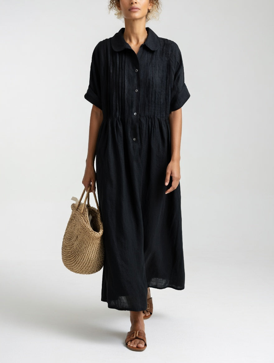 BRUNEL PARIS | Robe chemise fluide estivale