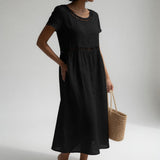 BRUNEL PARIS | ROBE BRODÉE POUR FEMME