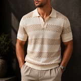 BRUNEL PARIS | Polo en maille rayé