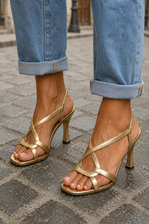 BRUNEL PARIS | Talons Charme Été Doré