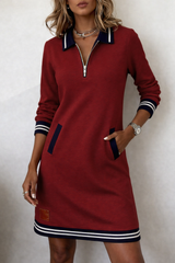 BRUNEL PARIS | ROBE COL ZIPPÉE POUR FEMME