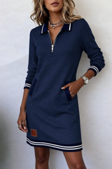 BRUNEL PARIS | ROBE COL ZIPPÉE POUR FEMME
