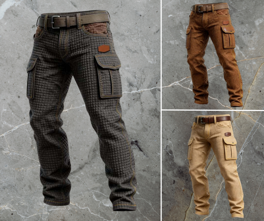 BRUNEL PARIS | PANTALON CARGO RENFORCÉ POUR HOMME