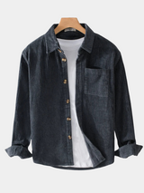 BRUNEL PARIS | CHEMISE EN VELOURS CÔTELÉ
