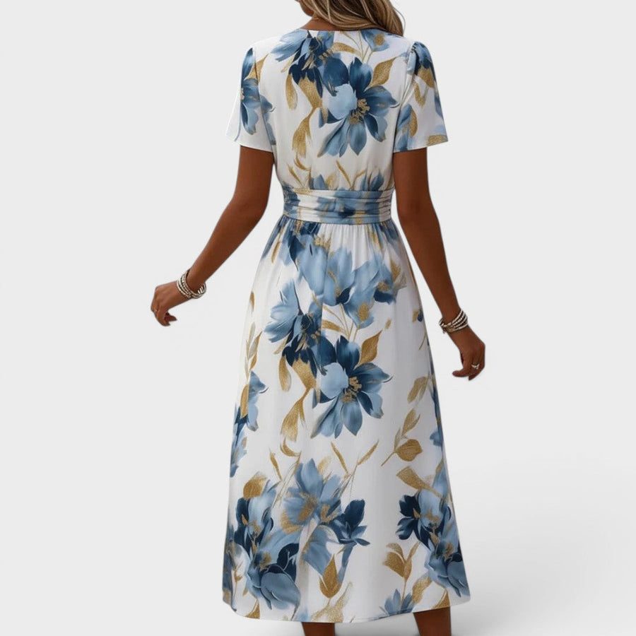 BRUNEL PARIS | ROBE FLORALE EN WRAP POUR FEMMES