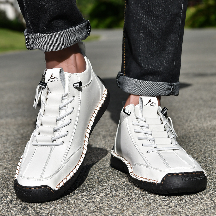 BRUNEL PARIS | CHAUSSURES EN NABUK AVEC ZIP POUR HOMME