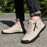 BRUNEL PARIS | CHAUSSURES EN NABUK AVEC ZIP POUR HOMME