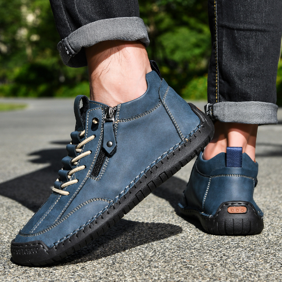 BRUNEL PARIS | CHAUSSURES EN NABUK AVEC ZIP POUR HOMME