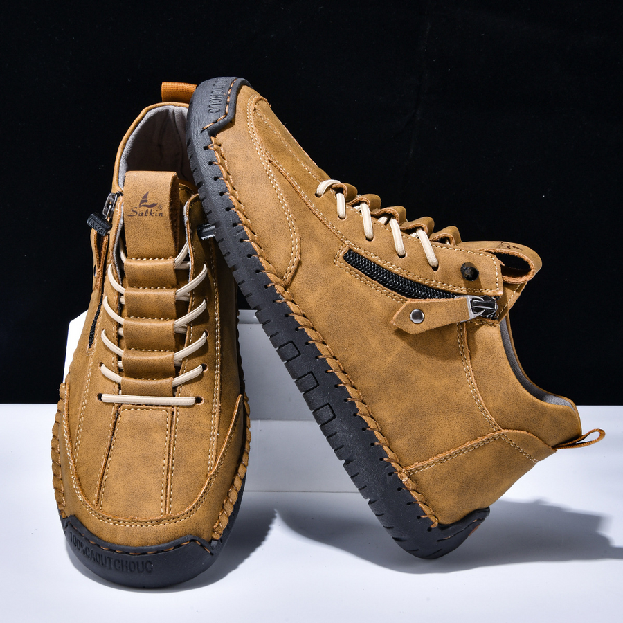 BRUNEL PARIS | CHAUSSURES EN NABUK AVEC ZIP POUR HOMME