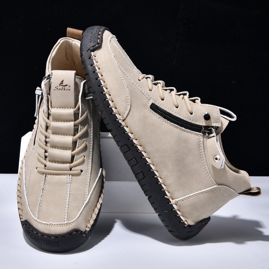 BRUNEL PARIS | CHAUSSURES EN NABUK AVEC ZIP POUR HOMME