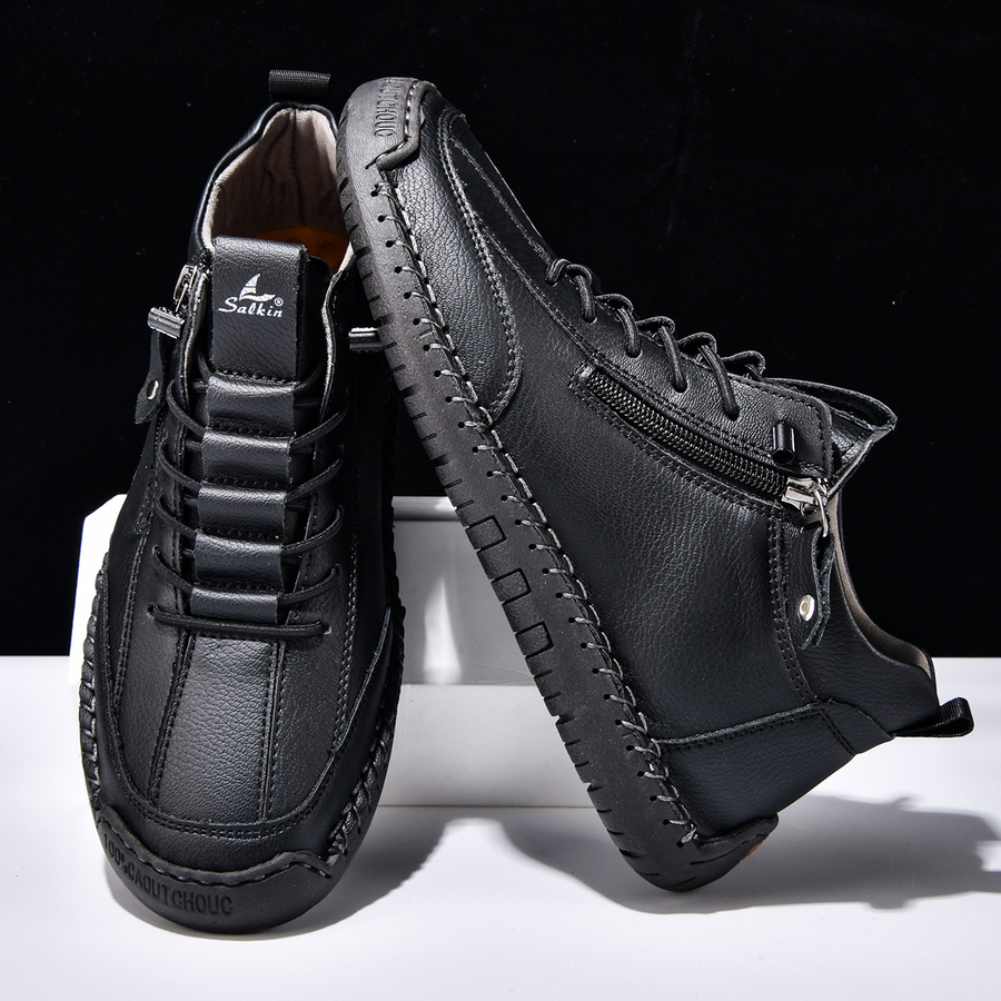 BRUNEL PARIS | CHAUSSURES EN NABUK AVEC ZIP POUR HOMME