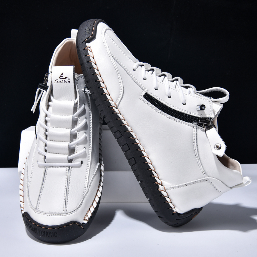 BRUNEL PARIS | CHAUSSURES EN NABUK AVEC ZIP POUR HOMME