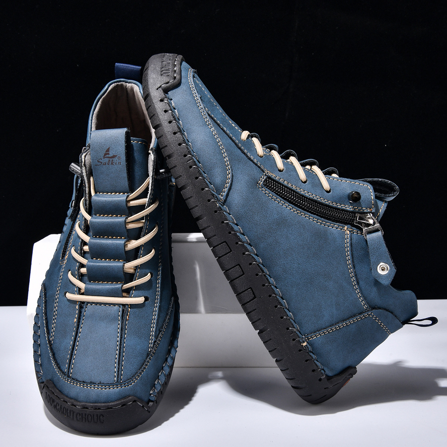 BRUNEL PARIS | CHAUSSURES EN NABUK AVEC ZIP POUR HOMME