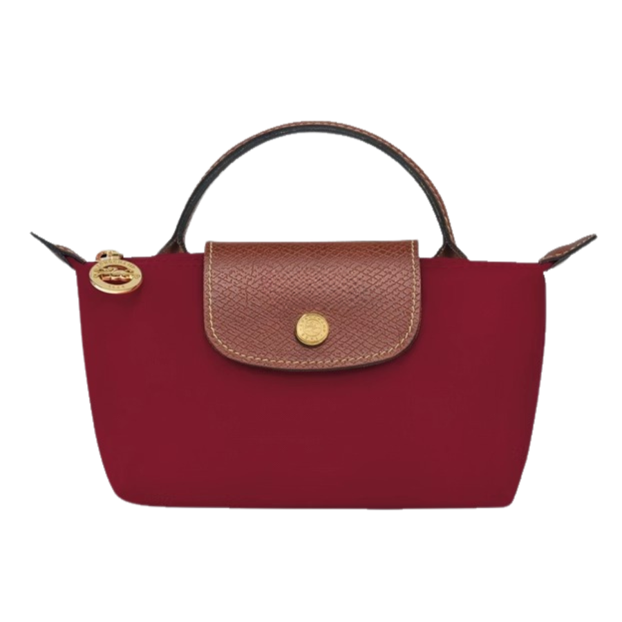 BRUNEL PARIS | Mini Sac Élan Rouge, Bandoulière incluse