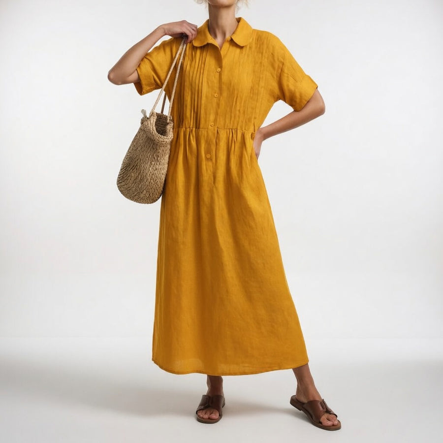 BRUNEL PARIS | Robe chemise fluide estivale