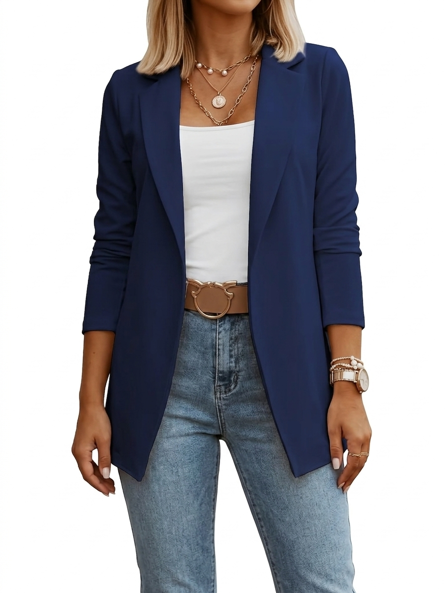 BRUNEL PARIS | BLAZER DRAPÉ ÉLÉGANT POUR FEMMES