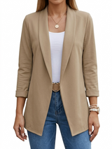 BRUNEL PARIS | BLAZER DRAPÉ ÉLÉGANT POUR FEMMES