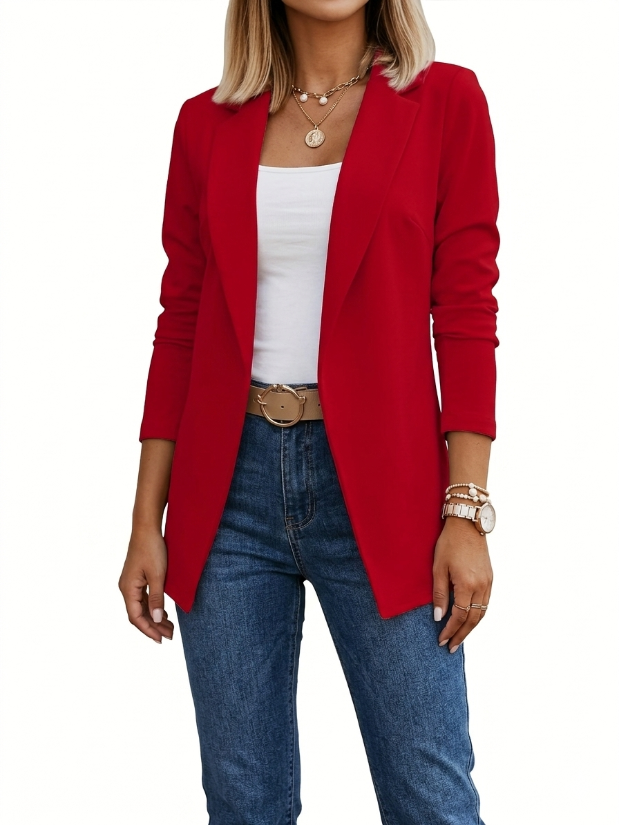 BRUNEL PARIS | BLAZER DRAPÉ ÉLÉGANT POUR FEMMES