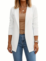 BRUNEL PARIS | BLAZER DRAPÉ ÉLÉGANT POUR FEMMES