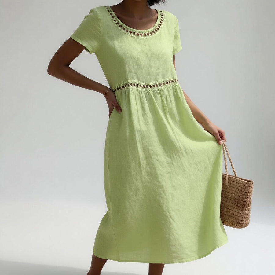 BRUNEL PARIS | ROBE BRODÉE POUR FEMME