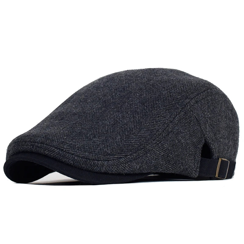 BRUNEL PARIS | CASQUETTE À MOTIF CHEVRON POUR HOMME
