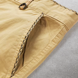 BRUNEL PARIS | Short Casual avec Ceinture Ajustable en Tissu