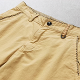 BRUNEL PARIS | Short Casual avec Ceinture Ajustable en Tissu